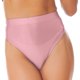 thumbnail image 3 of Calzoncillos de Bikini para mujer, traje de baño con parte inferior, ropa interior de cintura alta de Color sólido brillante, ropa interior para playa, Fiesta EN LA Piscina, calzoncillos para tomar el, 3 of 5