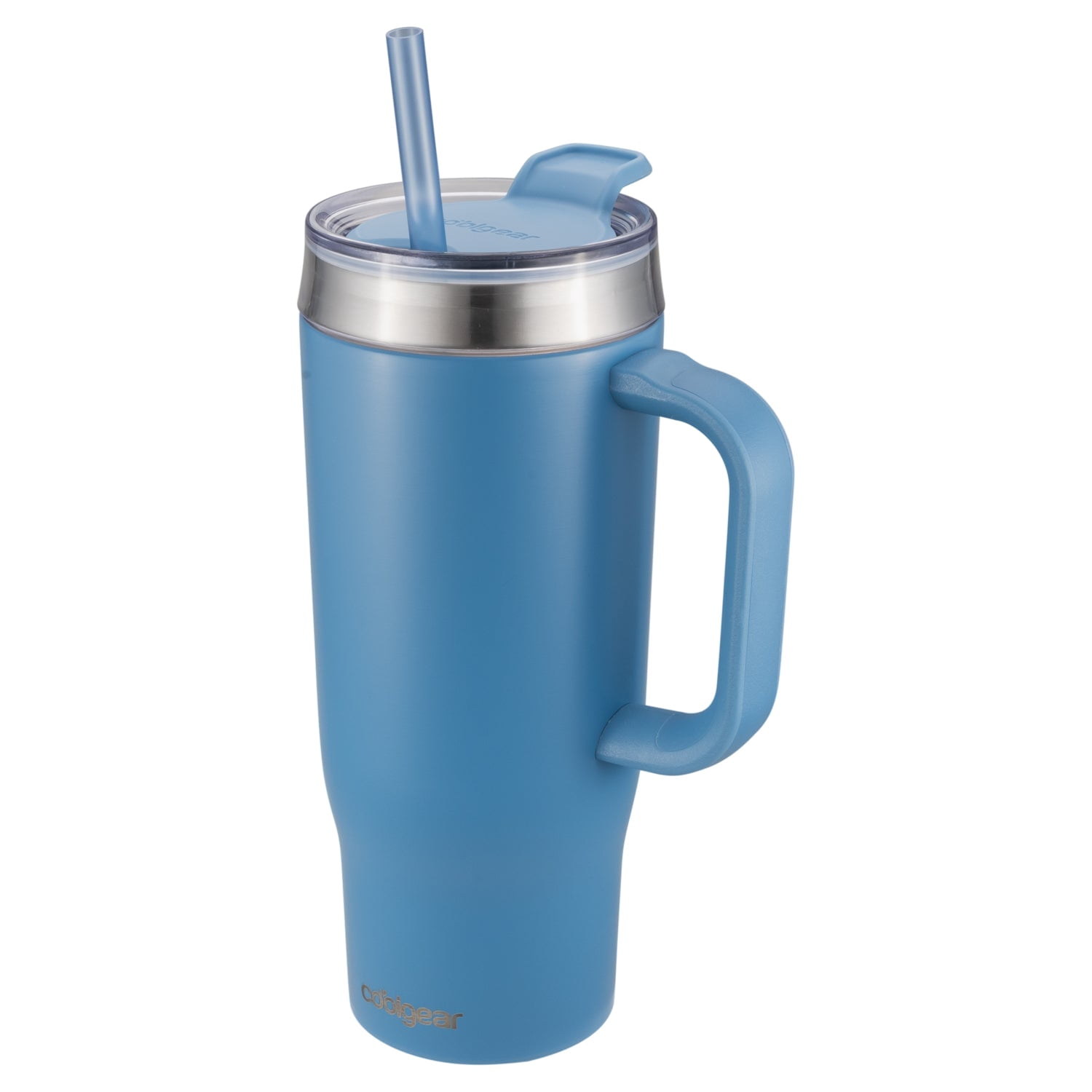 Cool Gear 3-Pack 26 oz Quest Tumblers | Cup Holder-Friendly, Double-Insulated, Dishwasher Safe | Keeps Drinks Cold For 32 Hours | Handle For On-The-Go