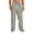 Army Green, variant on hotojiny Men's Striped Pants Casual Linen Pants Comfortable Elastic Waist Summer Trousers Loose Fit Lightweight Beach Clothes