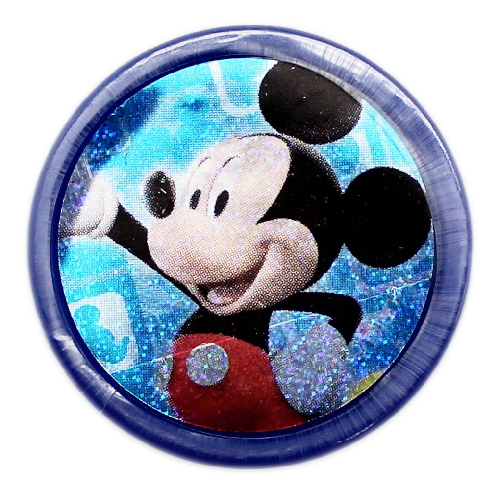 Disney's Mickey Mouse Sparkly Cover Self-Inking Stamp With Blue Case