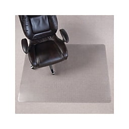Realspace® Chair Mat For Thin Commercial-Grade Berber Carpets, Rectangular,  46