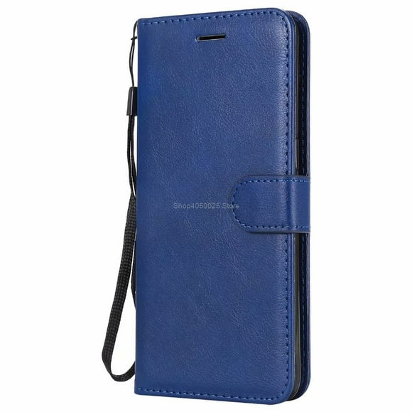 Flip Case for Samsung Galaxy S5 S 5 Neo S6 S7 Edge S8 S9 S10 S20 S21 Plus Solid color Leather Cover Wallet Case SM-G903F G900H Blue S20FE - S20Fan Ed
