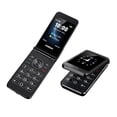 thumbnail image 2 of Teléfono Móvil Con Tapa De Doble Pantalla 2G Gsm 2,8 Pulgadas, Botón Grande Con Tapa, Teléfono De Negocios Para Ancianos, Batería De 3000Mah, Llamada De Emergencia, Linterna De Marcación Familiar Vogacara EL016695-07, 2 of 5