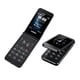 thumbnail image 2 of Teléfono Móvil Con Tapa De Doble Pantalla 2G Gsm 2,8 Pulgadas, Botón Grande Con Tapa, Teléfono De Negocios Para Ancianos, Batería De 3000Mah, Llamada De Emergencia, Linterna De Marcación Familiar Monstrate EL016695-07, 2 of 5