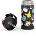 thumbnail image 3 of Bouteille isolée à pression de 12 Oz avec paille Funtainer de Thermos, Pokémon, 3 of 5