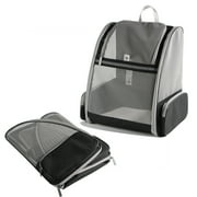 Large Cat Carrier Backpack, Pet Backpack Carrier for Small Dog Up to 16 Pounds, Breathable Vented Design Kennel