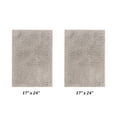 thumbnail image 3 of Better Trends 2 Piece Bathroom Rug Set 100% Polyester (17" x 24" | 17" x" 24) Bath Rug, Water Absorbent Non-Slip Bath Mat Machine Washable Micro Plush Collection - Beige, 3 of 6