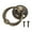 12, variant on Creative Small Wardrobe Handle Jewelry Boxes Antique Drop Ring Pulls Kitchen Cabinets Drawer Handle Furniture Hardwa