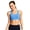 Crisp Blue, variant on Women's Seamfree Mid Impact Sports Bra