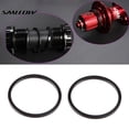thumbnail image 3 of Allume 4pcs Bike Bicycle Bottom Bracket Spacer 2.5mm Fits GXP HollowTech II Black, 3 of 7