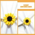 thumbnail image 3 of unbranded 4Ud Para Servilletas Con De Girasol Amarillo Para De En Y Bodas, 3 of 8