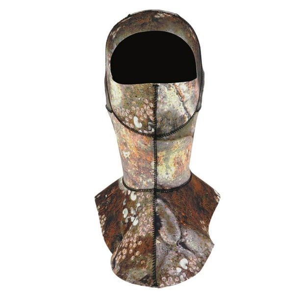 Capucha de Buceo de Neopreno de 3 Mm, Sombrero para El Cuello, Máscara Facial Completa para Buceo Submarino, Snorkel, Surf, Natación de Invierno, Pesc L Soledad Capucha de buceo