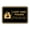 Black Gold, variant on Signs ByLITA Classic Framed Lost and Found Report Lost Items at the Front Desk Sign (Blue) - Small