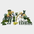 thumbnail image 2 of de plástico del Mundial de 300 piezas - del de 5 cm y accesorios en una bolsa de almacenamiento Hugo Figura de acción de soldado Playset, 2 of 7