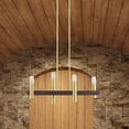 thumbnail image 2 of Livex Lighting - Helsinki - 4 Light Chandelier in Mid Century Modern Style -, 2 of 7