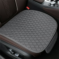 Premium Car Seat Cushion, Driver Seat Cushion with Comfort Memory Foam & Non-Slip Rubber Bottom, Car Seat Pad Works with 95% of Vehicles and Office Chair or Home (Gray)