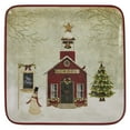 thumbnail image 4 of Park Designs Red Vintage Town Square Salad Plate Set of 4, 4 of 6
