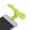 Green, variant on M Buder Mini Portable Hand Micro USB Small Fan Ultra Quiet Fan For Android OTG Smartphones (Green) - 3.5 inches / 9 cm