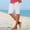 White, variant on Womens High Waist Stretchy Athletic Bermuda Shorts, Air Permeable Slim Fit Fabric Modern Cut Casual Structural Design White S