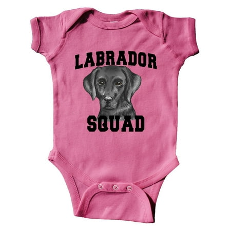 

Inktastic Dog Labrador Squad Gift Baby Boy or Baby Girl Bodysuit