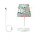 thumbnail image 7 of Table Lamp Medium 7.9x11.8 Inches Table Lamps Night Light Tools & Home Improvement Bedroom Lamp Guest Room Lamp Study Lamp Office Lamp Stick Figure Flower, 7 of 7