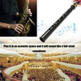 thumbnail image 2 of HLONK Mini Sax Portable Woodwind Instrument Professional instruments with Carrying Bag Black Pocket Saxophone, 2 of 6