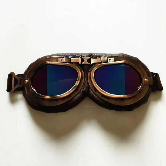 SunglassesColor, goggles, vintage and steampunk style, for outdoor sports and motocross