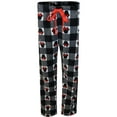 thumbnail image 3 of Disney Womens Disney's Minnie Mouse Plush Buffalo Plaid Loungepant (Medium), 3 of 3
