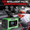 thumbnail image 4 of Cargador de batería AIYONFEI 12V 8A Smart Trickle Maintainer, 4 of 7