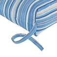 thumbnail image 2 of Greendale Home Fashions 73 x 23 in. Sapphire Stripe Outdoor Chaise Cushion, 2 of 8