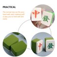 thumbnail image 2 of 4 Pcs Poudres de Mahjong Applicateurs de Maquillage Portables Outil de Beauté Poudres de Fond de Teint, 2 of 8