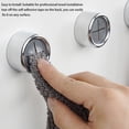 thumbnail image 4 of Naiovety 8 piezas de toallero autoadhesivo, colgador montado en la pared, almacenamiento de paños de cocina, organizador sin perforaciones para Type2, 4 of 6