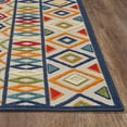 thumbnail image 6 of 7â€™ x 9â€™ MultiAztec Pattern Indoor Outdoor Area Rug, 6 of 8