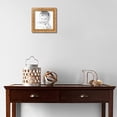 thumbnail image 2 of 10x10 inch  picture frame, this 1.75 inch wood poster frame is  and black - comes with regular glass and corrugated backing (womd11241-10x10), 2 of 2
