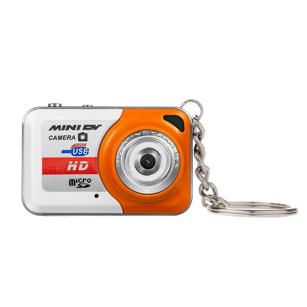 Orange-32g-Appareil photo numérique pour enfants avec chargeur USB