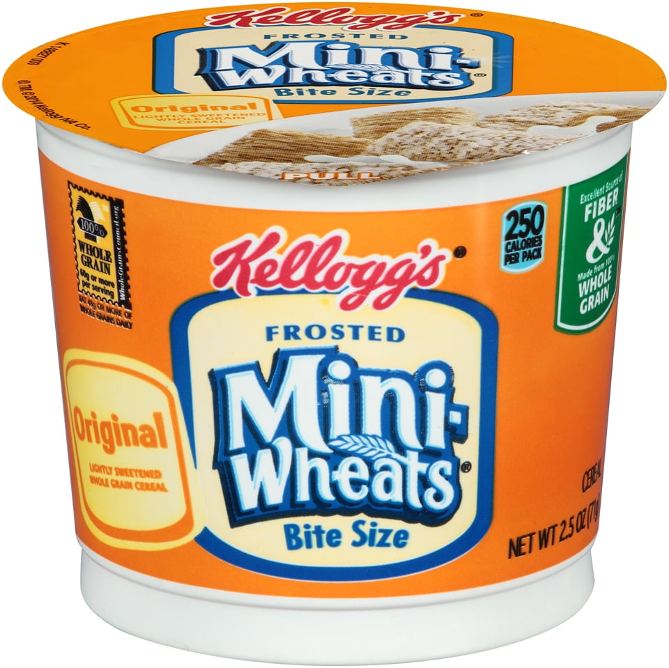 Kellogg's Breakfast Cereal, Frosted MiniWheats, Original, 2.5 Oz