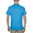 thumbnail image 2 of Alstyle AL1901 Adult 5.1 oz., 100% Cotton T-Shirt Turquoise 2XL, 2 of 2