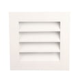 thumbnail image 1 of Waterproof Gable Vent, Easy To Install Electrostatic Spraying 9.8x9.8in  Grille Vent Strong Bearing  For Home, 1 of 8