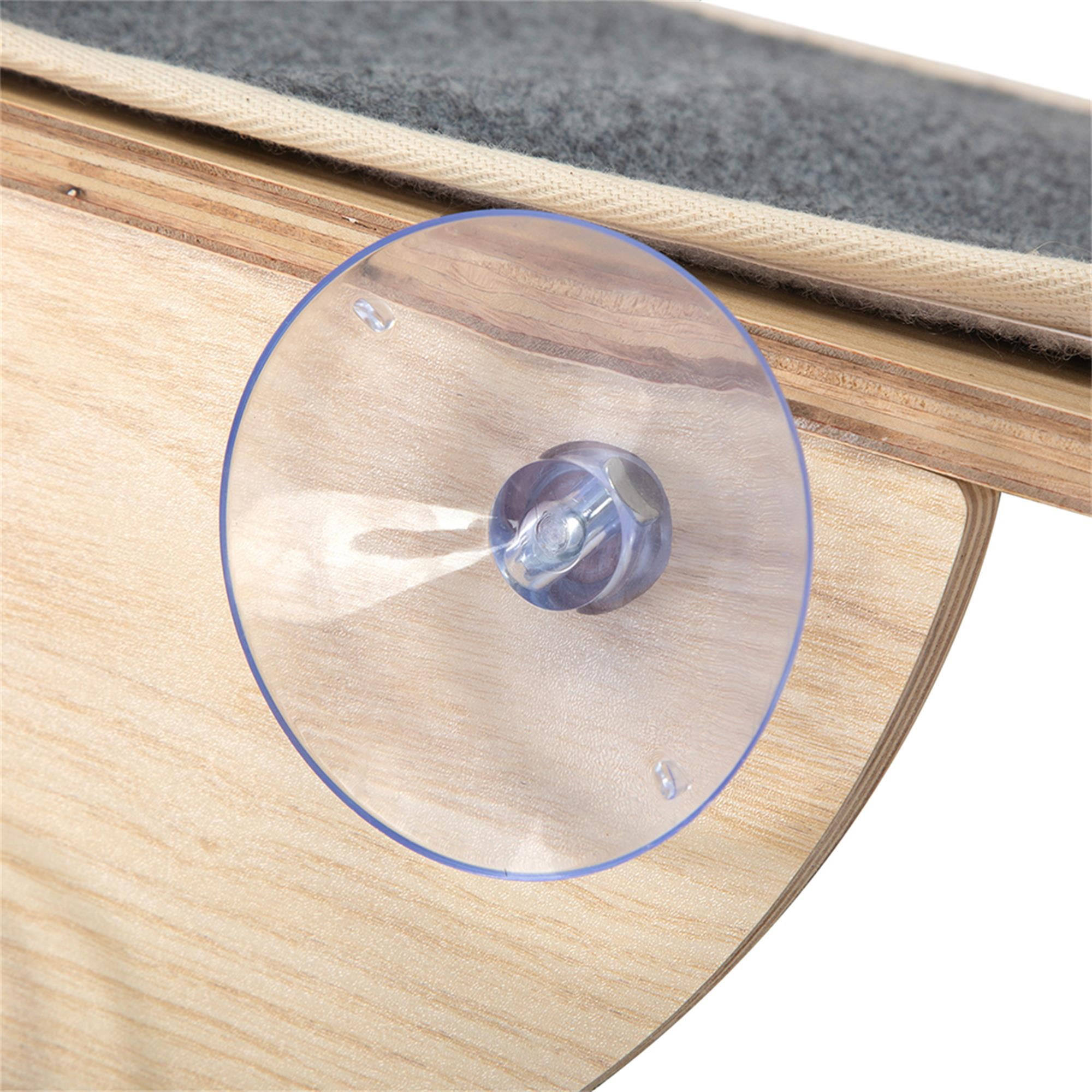 resenkos 15" Cat Window Perch Large Cat Hammock for Window Cat Nest Bed Kittens Resting Seat Cats Bed, Beige