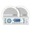 Dual MXCP42 - Marine - digital receiver - in-dash - Single-DIN - 15 Watts x 4 - with two 6.5" speakers