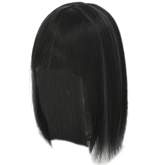 BQBQERT Girls Synthetic Hairpiece Hair Extensions Toppers for Cosplay Street Photography Synthetic Toupee Princess Coser