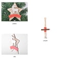 thumbnail image 4 of Colgador de puerta Colgante de pared Adorno de Navidad Accesorios de festival Decorativo Sala de estar Atractivo Aniversario Calcomanía de Kits de decoración para fiestas patrón de corazón Wosthever HA069606-03, 4 of 6