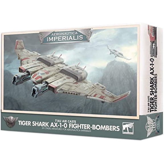 Aeronautica Imperialis T'au Air Caste Tiger Shark AX-1-0 Fighter-Bombers - OOP