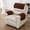 Coffee, variant on 1Pc Sofa Armrest Cover, Headrest Cover for Recliner Chair Arm Cover, with Two Storage Pockets Recliner Armrest Towel Rainproof Dirt Resistive and Scratch Resistive, Nonslip Quilted Furniture Protecto