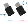 thumbnail image 3 of USB Bluetooth 5.0 Wireless Audio Adapter Transmitter Receiver 2 in 1 for TV Laptop Car Home Audio System, 3 of 5