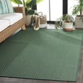 thumbnail image 3 of SAFAVIEH Terrace Bayon Geometric Indoor/Outdoor Area Rug, Dark Green/Light Green, 5'3" x 7'6", 3 of 16