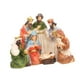 thumbnail image 5 of Estatuilla de Natividad navideña, adorno de escritorio, escena de pesebre coleccionable, figuras de Natividad, escultura religiosa para oficina y, 5 of 8