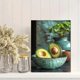 thumbnail image 2 of Qisvanset Framed Canvas Wall Art 12x16 Inch Avocado Fruit of The Spirit Kitchen Bible Art, 2 of 5