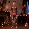 thumbnail image 3 of Traje muscular para fiestas de cosplay, artículos para fiestas, novedad, carnaval, traje de cuerpo completo para 180 cm, 3 of 5