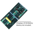 thumbnail image 3 of Smart Solar Battery Carger 1W/2V Solar Charger for 1.2V AA Rechargeable Battery Polycrystalline Silicon Epoxy Solar Panel, 3 of 7